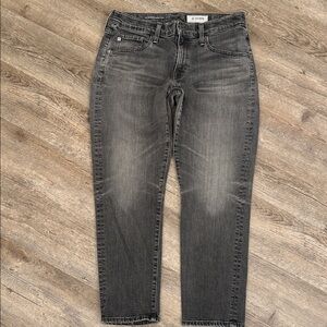 AG Ex Boyfriend Slim Gray Jeans